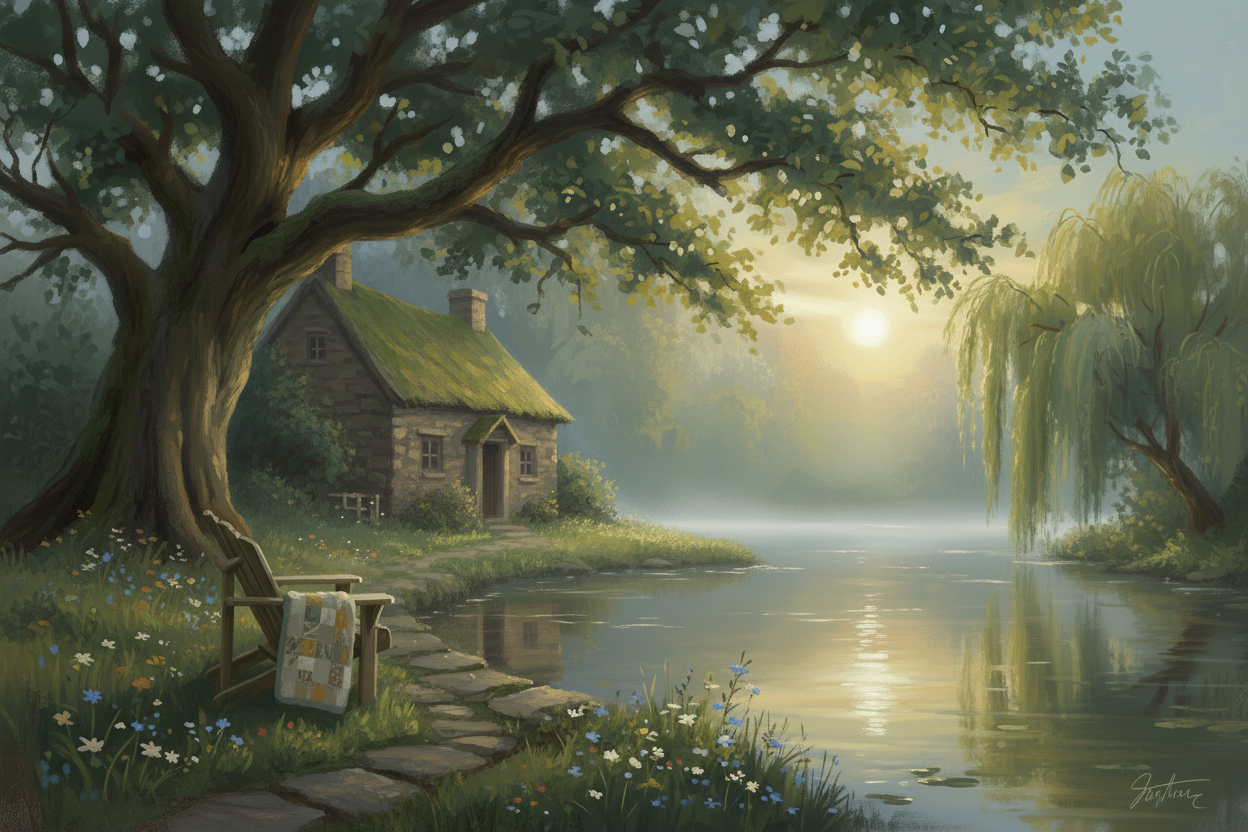 The Still Waters Room — Lighter Banner
