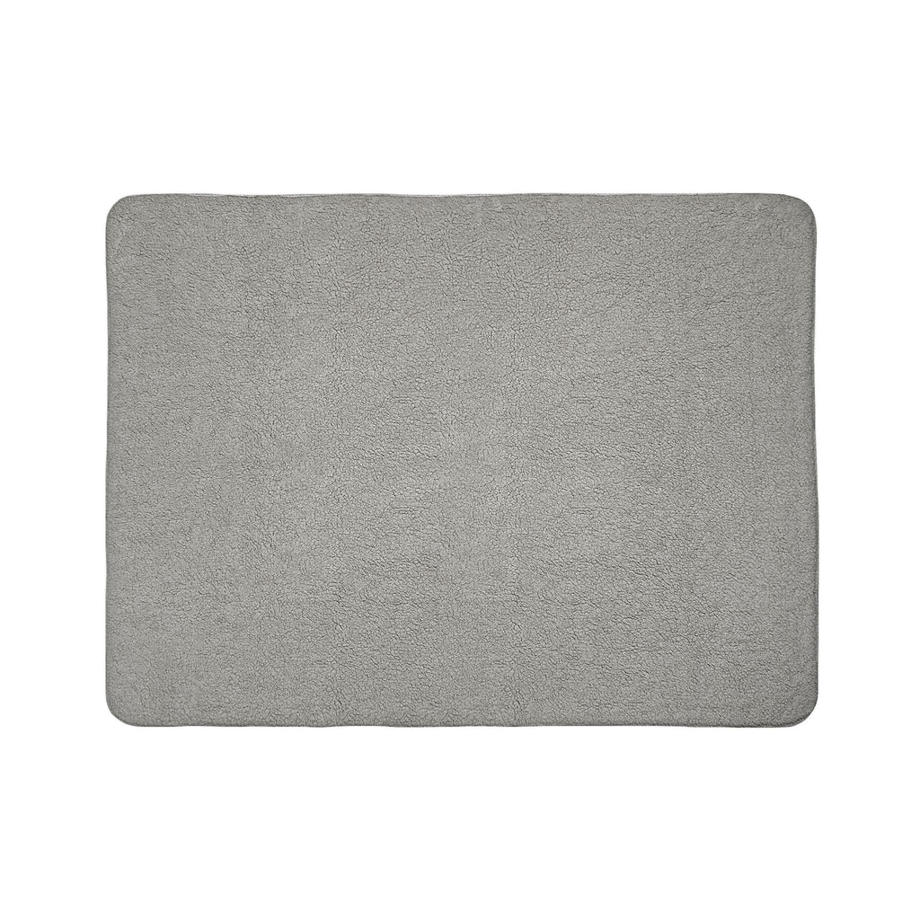 Peaceful Garden Sherpa Blanket — "Pausing is Honoring My Peace" Cozy Fleece Throw