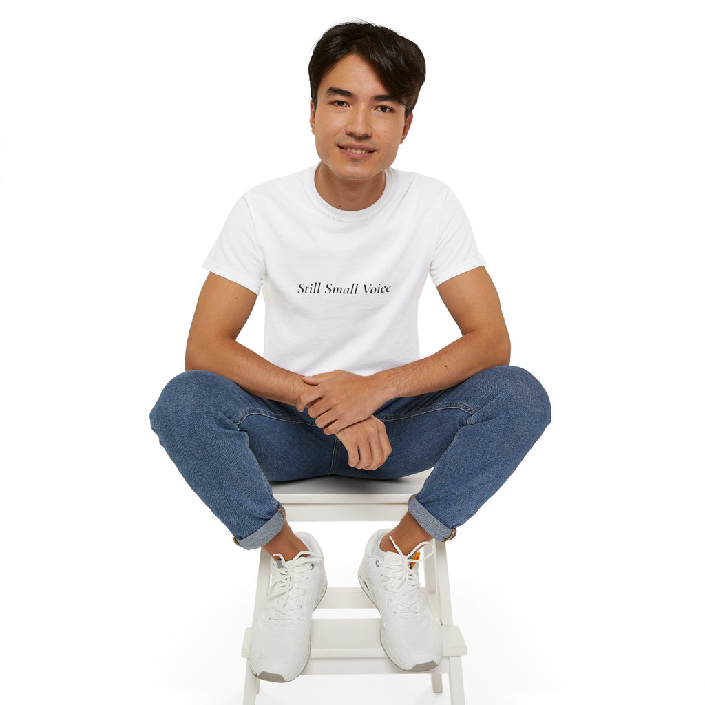 Still Small Voice Tee — Faith-Filled Moments Collection