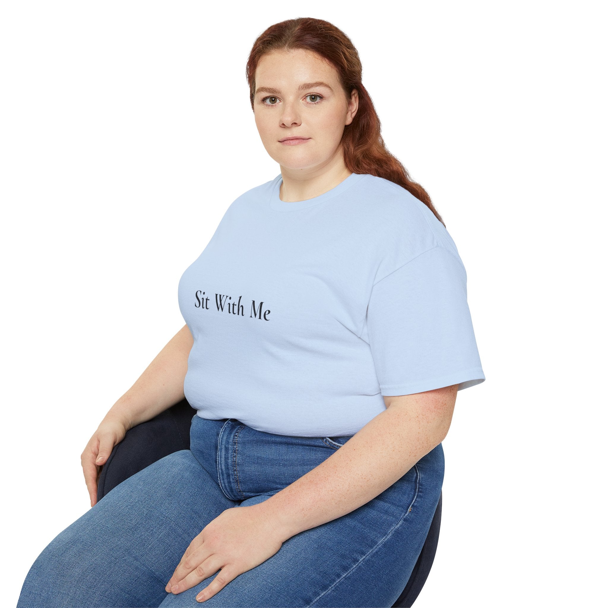 Sit With Me Tee — Faith-Filled Moments Collection