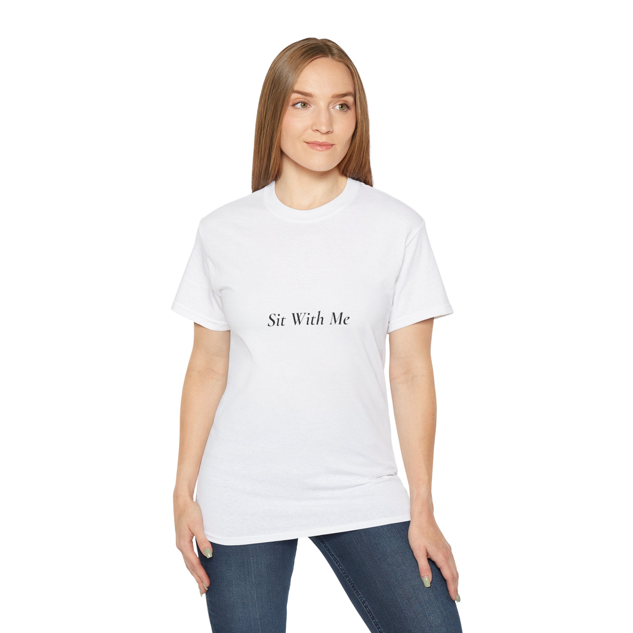 Sit With Me Tee — Faith-Filled Moments Collection