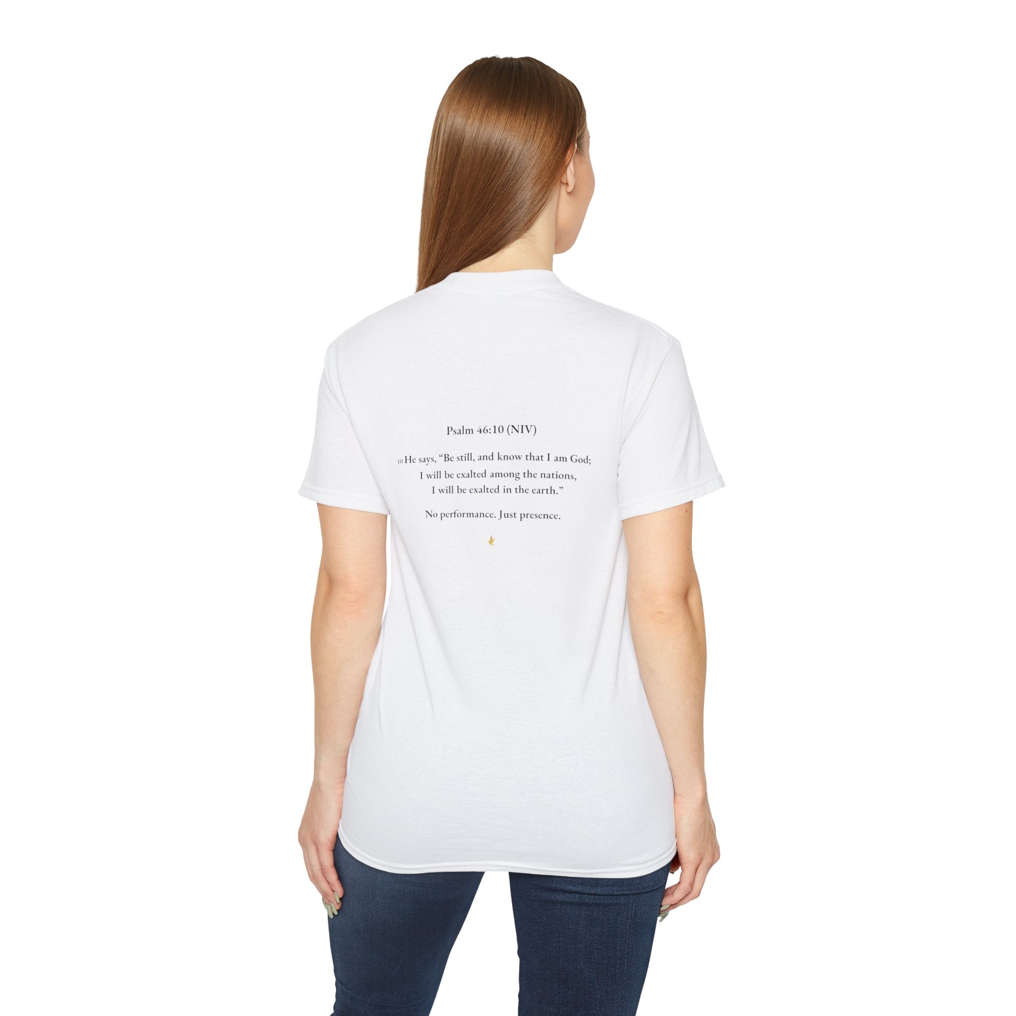 Sit With Me Tee — Faith-Filled Moments Collection