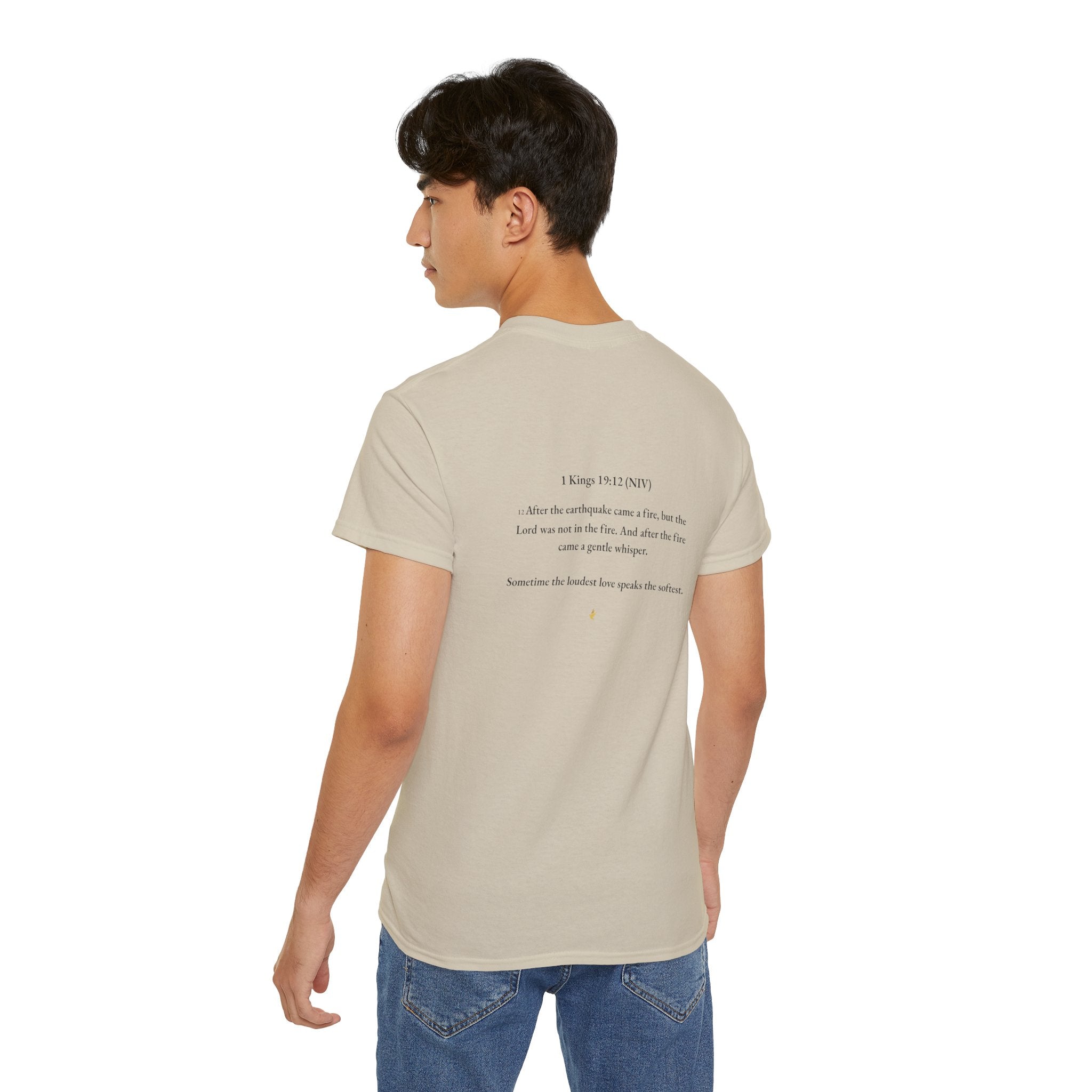 Still Small Voice Tee — Faith-Filled Moments Collection