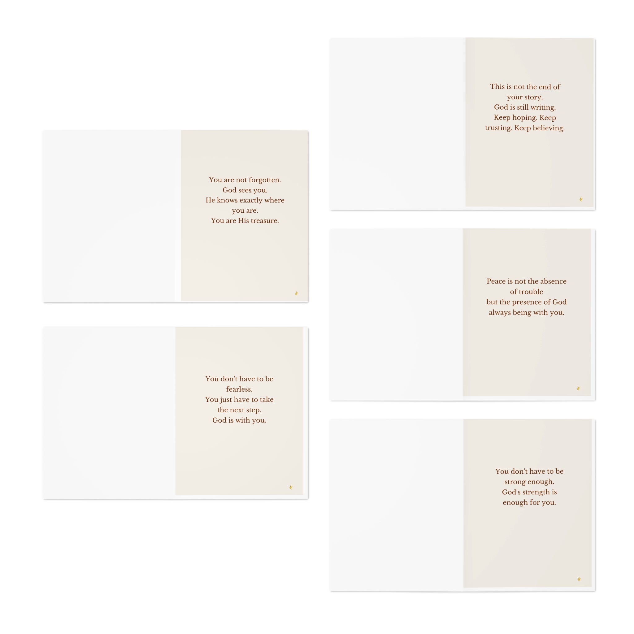 The Tenth Coin - Inspired Scripture Greeting Card Collection (5-Pack)