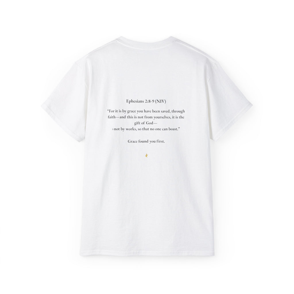 Chosen Not Earned T‑Shirt — Faith-Filled Moments Collection