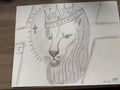 Lion of Judah — Crowned Faith Art Print | Digital Download