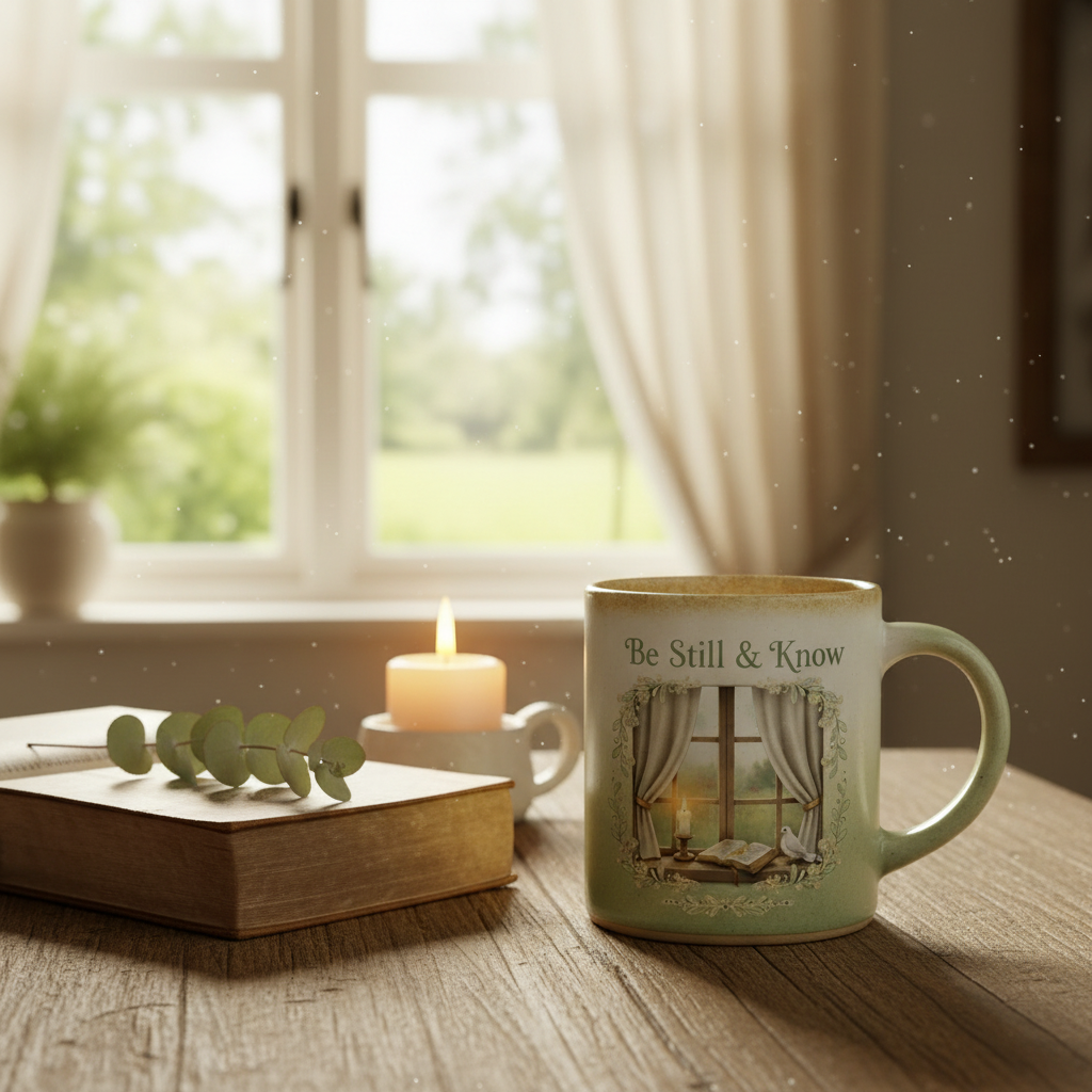 Be Still & Know Lifestyle Mockup