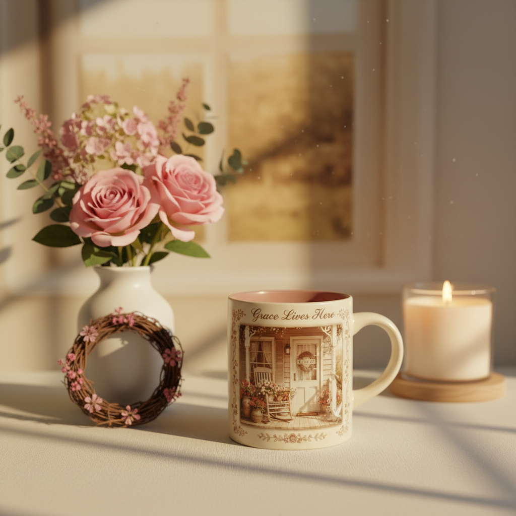 Grace Lives Here Lifestyle Mockup