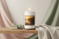If it disturbs my peace candle - cozy lifestyle